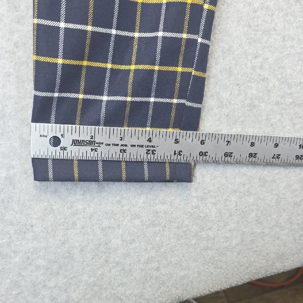 Tommy Hilfiger TH Flex Plaid Slim Fit Ankle Pants Size 2 NWT